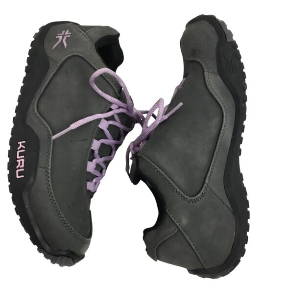 Kuru Womens 9M Lace-Up Athletic Hiking Shoes Gray - Picture 5 of 12